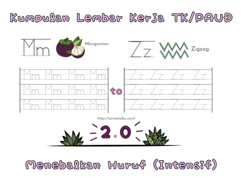 Lembar Kerja Anak TK - PAUD - SD (PDF - Free Download)