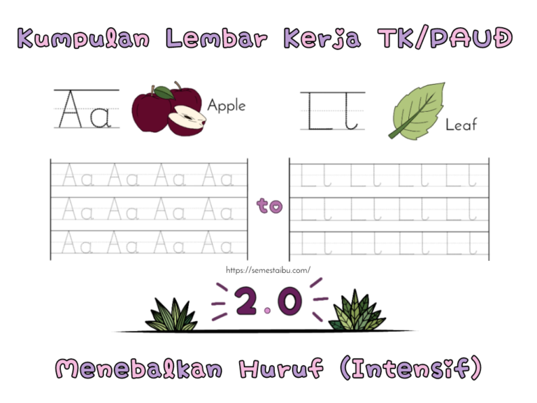 Lembar Kerja Anak TK - PAUD - SD (PDF - Free Download)