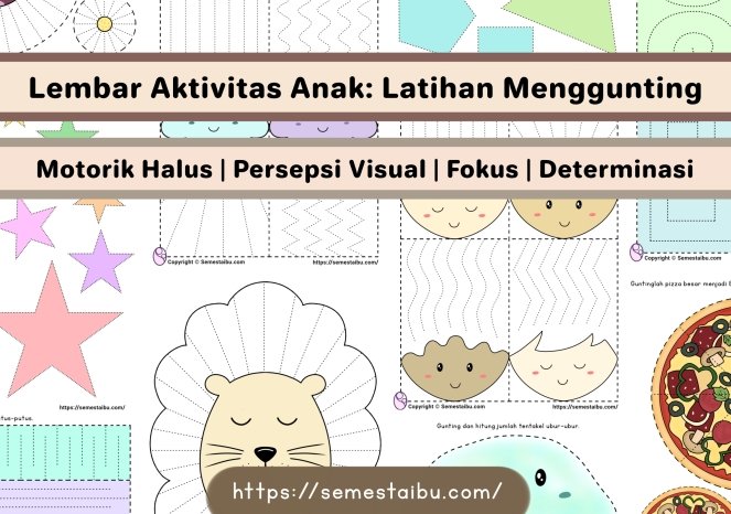 Lembar Kerja Anak TK/PAUD - Semesta Ibu (PDF Download)