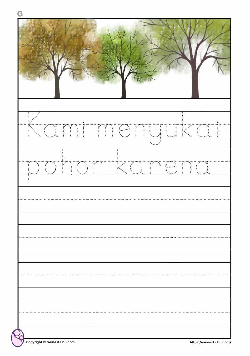 Lembar kerja anak tk sd membuat cerita bergambar