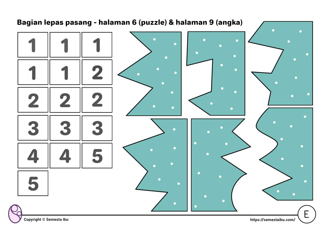 Lembar kerja anak tk paud - buku aktivitas kedua