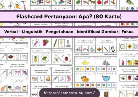 Flashcard anak tk sd pertanyaan apa terapi wicara