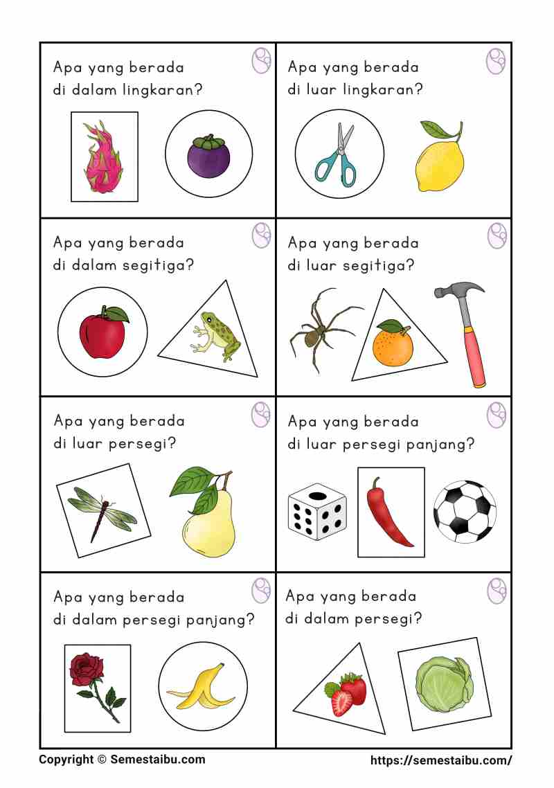 Flashcard anak tk sd pertanyaan apa terapi wicara